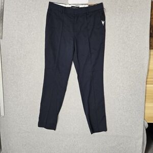 Nickel & Iron Men‎ Pants 32X30 Navy Dress Pants NPD 02735 NV Flex Slim Fit